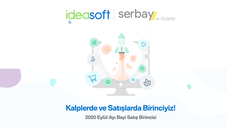 IdeaSoft 2020 Eylül Ayı Bayi Satış Birincisiyiz!