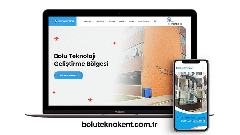 Bolu Teknokent Web Sitesi Yenilendi